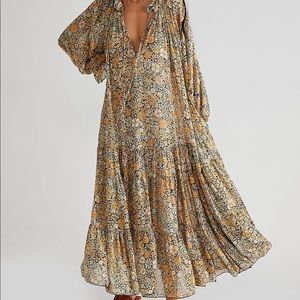 Feeling Groovy Free People Maxi Dress